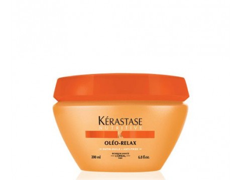 KERASTASE Kaukė Sausiems Nepaklusniems Plaukams KERASTASE Nutritive Masque Oleo Relax 200ml